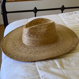 Lack of color wide brim Palma rancher